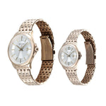 Titan Modern Bandhan Silver Pair Watch 9401194211WM01