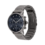 Calvin Klein Gauge Blue Dial Men's Quartz Analog Stainless Steel Watch 25200495