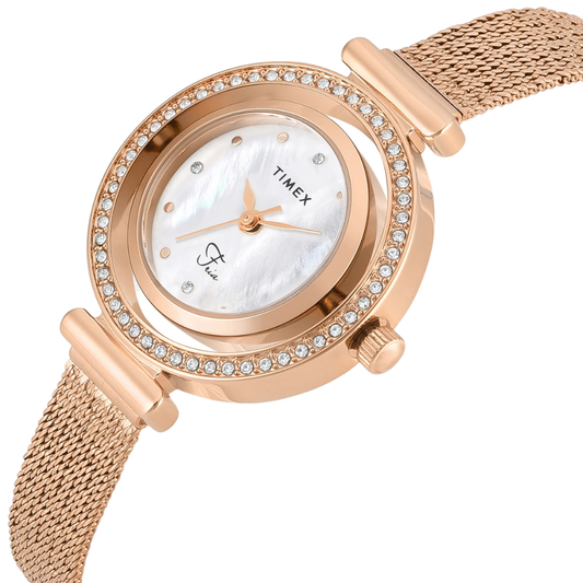 Timex Fria Mother Of Pearl Women's Watch TWEL27802