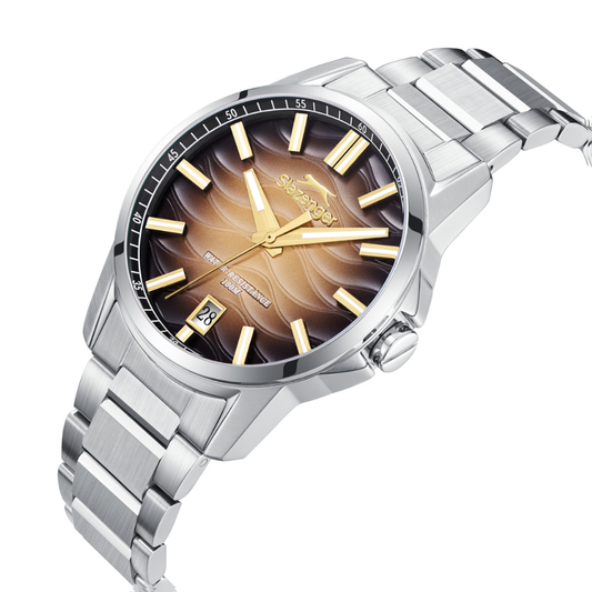Slazenger Two-Tone Brown and Black Dial Men's Watch SL.09.2623.1.370