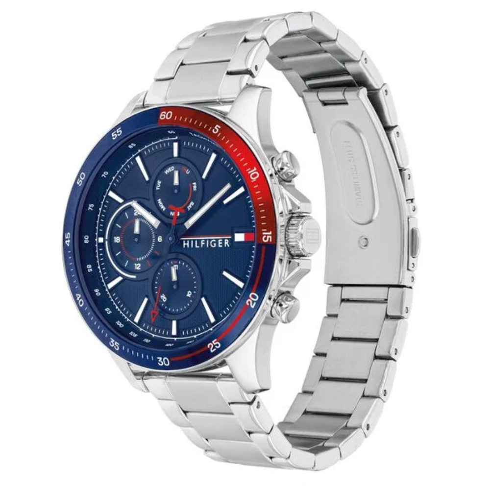 Tommy Hilfiger Quartz Multifunction Blue Dial Men's Watch NETH1791718