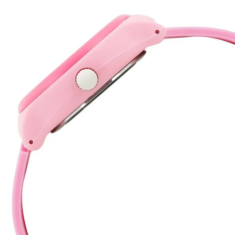 Zoop Doraemon White Dial Pink Strap Kids Analog Watch NT26013PP03