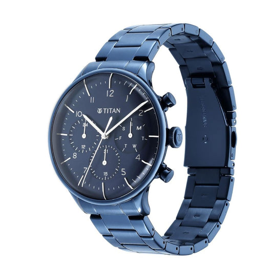 Titan Urban Magic Blue Men's Watch 90102QM01