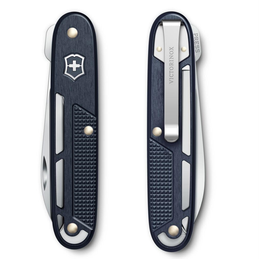 Victorinox Onefold Alox Dark Blue Swiss Army Knife 0.8006.22
