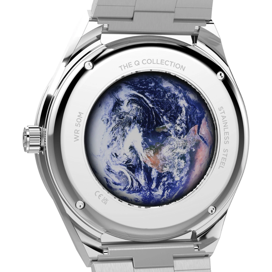Timex Q X NASA Silver Men Watch TW2Y56700UJ