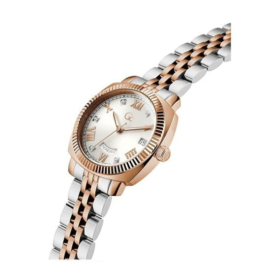 G.C Square 34mm White Dial Analog White Women’s Watch Z44003L1MF