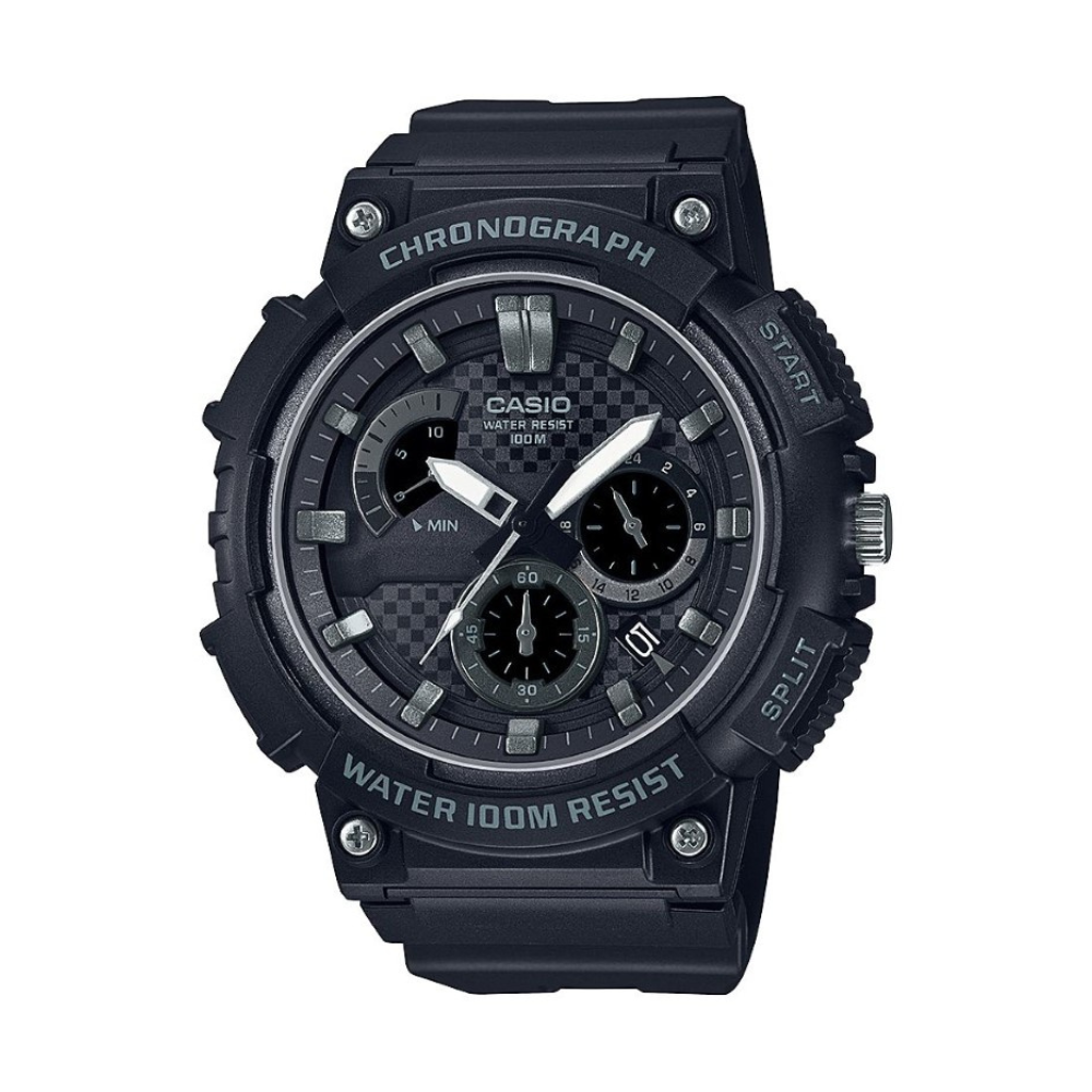 Casio Black Resin Strap Men's Watch MCW-200H-1A2V, MCW-200H-1AV | 10558173