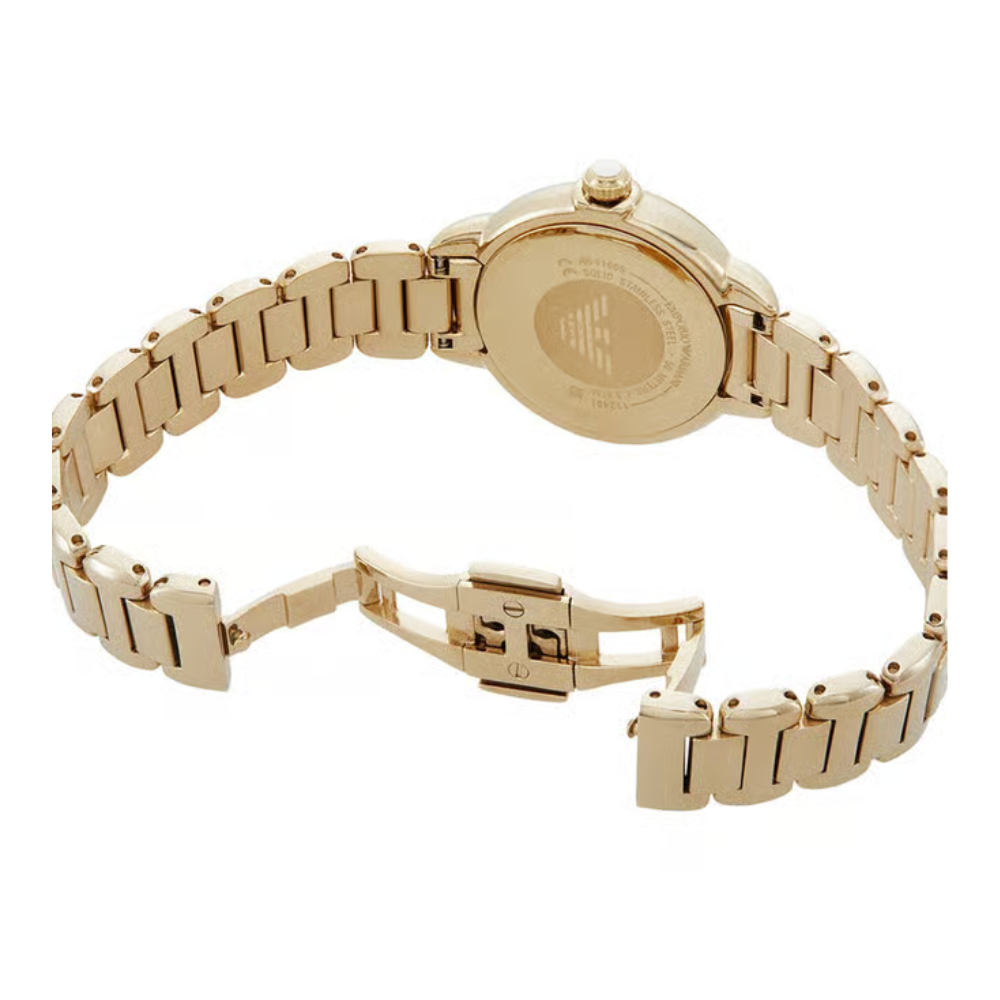 Emporio Armani Mia Cream Dial Analog Women's Watch AR11609