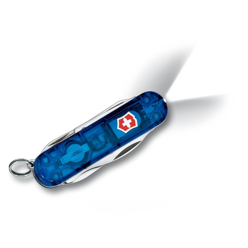 Victorinox Midnite Manager Blue Translucent Swiss Army Knife 0.6366.T2