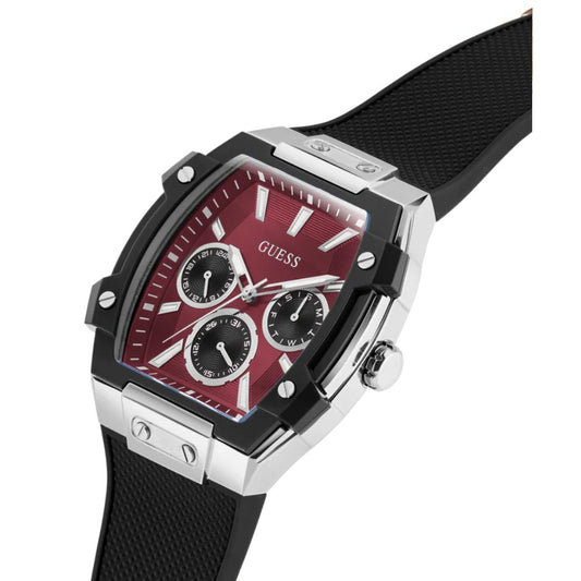GUESS Black Silver Men's Watch GW0956G1