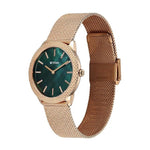 Titan Glamour Green Dial Women's Watch 95331WM01