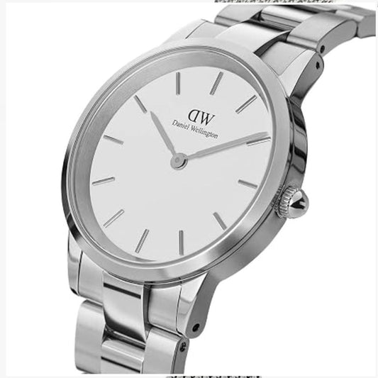 Daniel Wellington Iconic Link 28mm Silver Women's Watch DW00100207