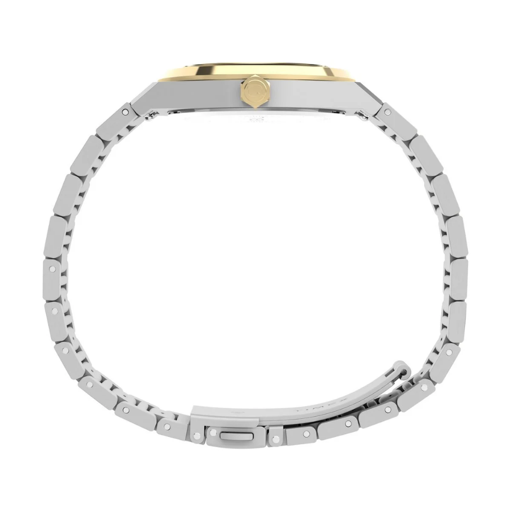 Timex Q Round 34mm Silver Dial Women's Watch TW2Y81900IK