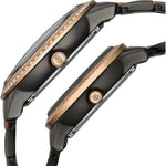 Titan Royal Bandhan Black Couple's Watch 100022778KM01