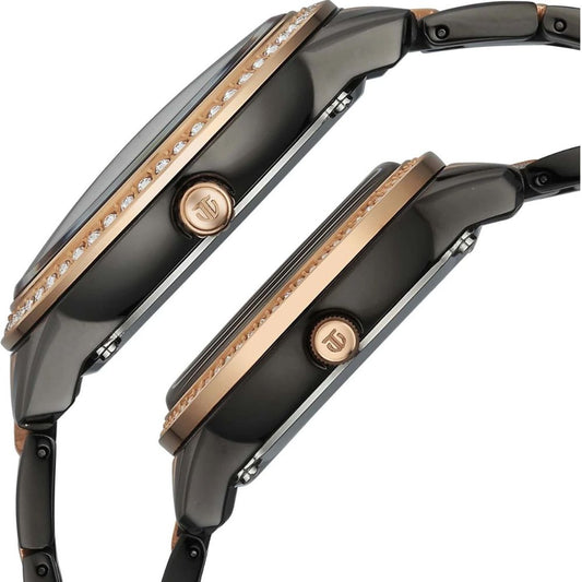 Titan Royal Bandhan Black Couple's Watch 100022778KM01