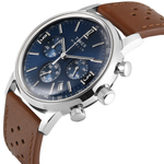 Timex Marlin Round 42mm Blue Dial Analogue Men's Watch - TWEG26714