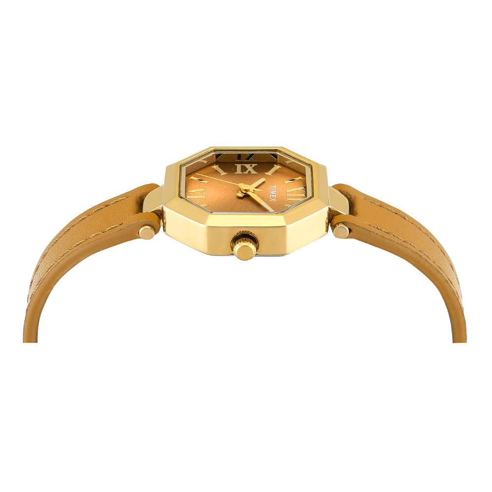 Timex Trendline Octagonal Yellow Women Watch TWEL26900
