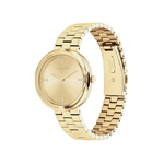 Calvin Klein Twisted Bezel Gold Women's Watch 25100094