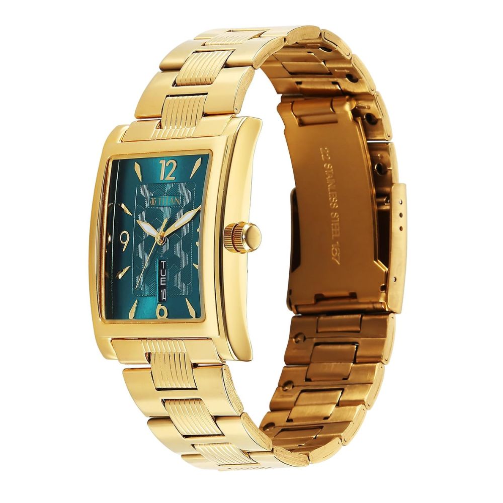 Titan Karishma Wedding Edit II Teal Men's Watch 90024YM09