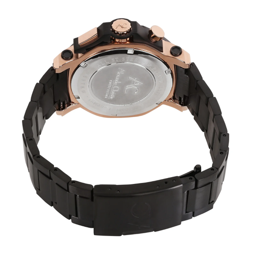 Alexandre Christie Chronograph Black Men's Watch 9603MCBBRBA