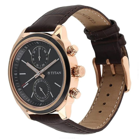 Titan Workwear Black Men's Watch 1733KL03