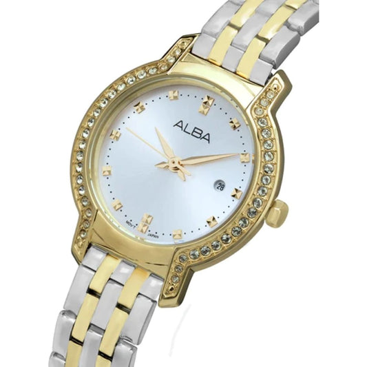 ALBA Fashion White Dial Men's & Women's Watch AH7CM2X1