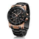 Alexandre Christie Chronograph Black Men's Watch 6141MCBBRBA