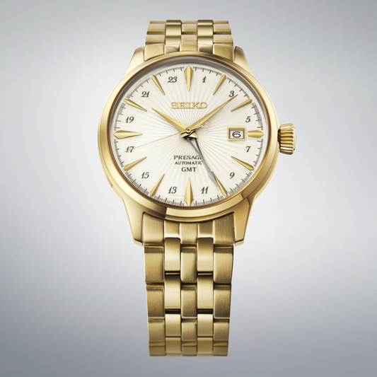 Seiko Presage Champagne Dial Men's Automatic Watch HCB004J1
