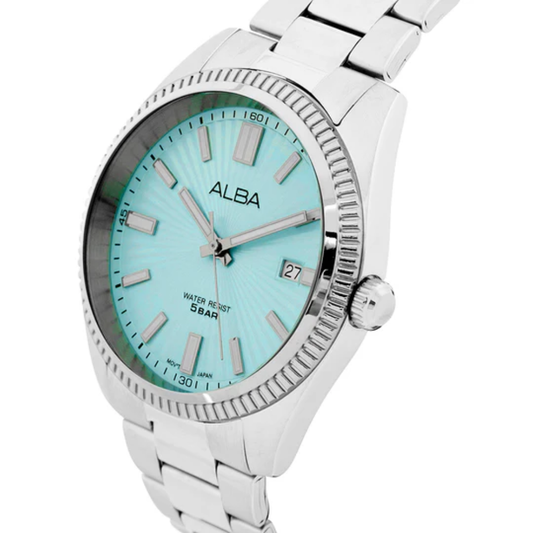 ALBA Pale Turquoise Blue Dial Men's Watch AS9S71X1
