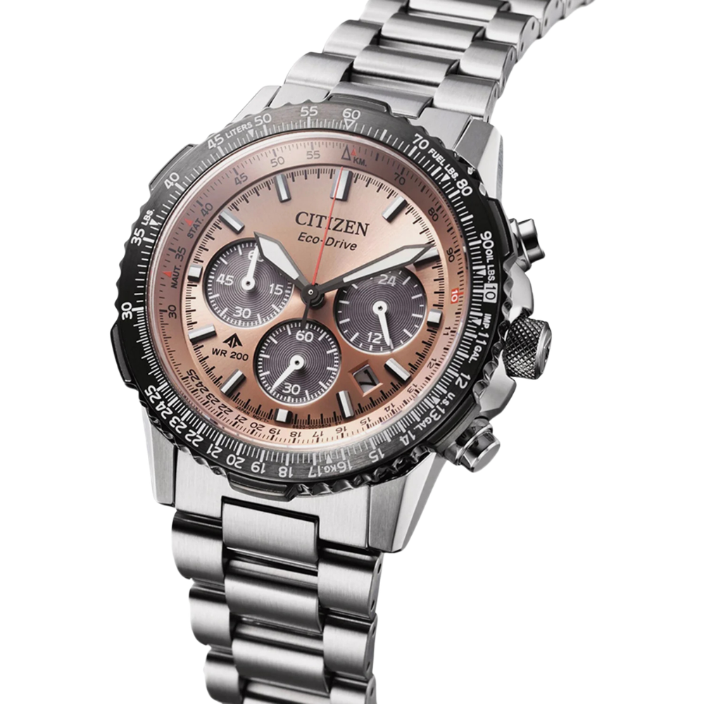 Promaster Peach Dial Men's Chronograph Watch CA4664-60X