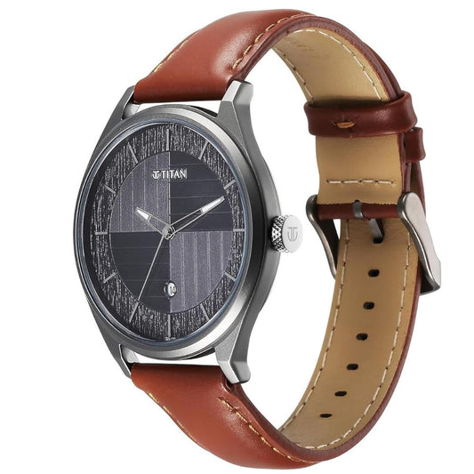 Titan Neo Economy Grey Men's Watch 1802QL03