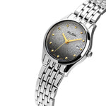 Alba Silver to Black Shimmer Gradient Dial Women's Watch AH7EZ1X1