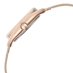 Fastrack Vyb Halo Rose Gold Dial Girls' Watch FV60080WM01