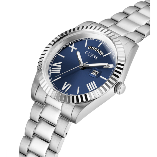 GUESS Stainless Steel Blue Men Watch GW0265G7