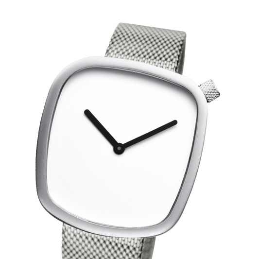 BERING Pebble White Dial Women's Watch 18034-004