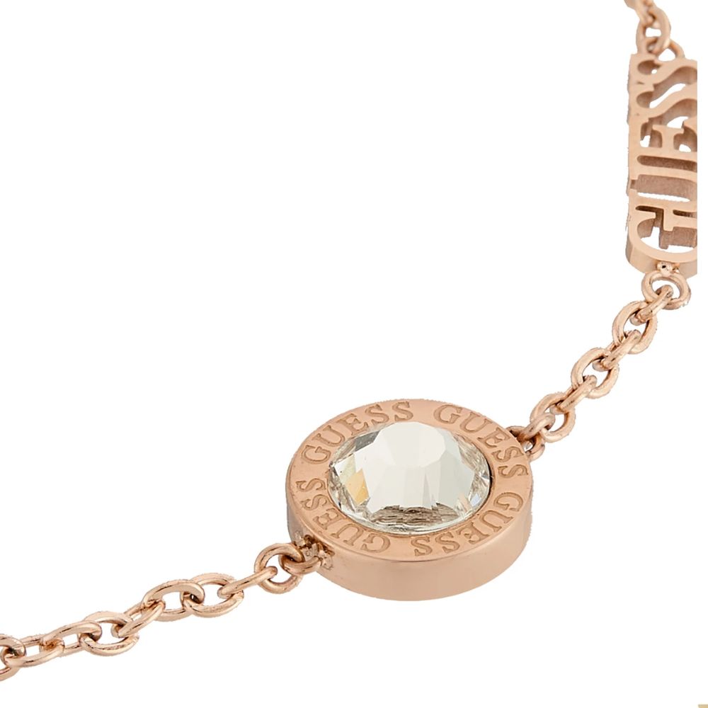 GUESS Steel Gold-plated Bracelet Jewellery Women's UBB02246RGL