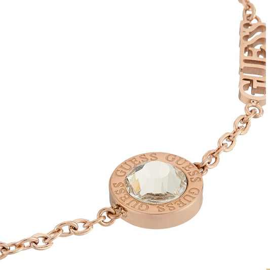 GUESS Steel Gold-plated Bracelet Jewellery Women's UBB02246RGL