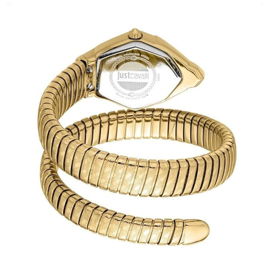 Just Cavalli Ornato Snake Green Gold Women's Watch JC1L303M0035