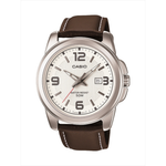 Casio Brown Leather Strap Men's Watch MTP-1314L-7AV, MTP-1314PL-7AV | 10376280