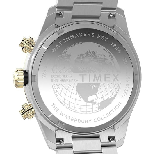 TIMEX Waterbury Heritage Black Men's Watch TW2Y24000IK
