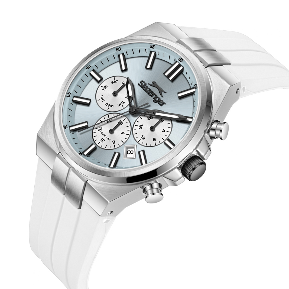 Slazenger Analogue and Multifunction Sky Blue Dial Men's Sporty Watch SL.09.2651.2.303