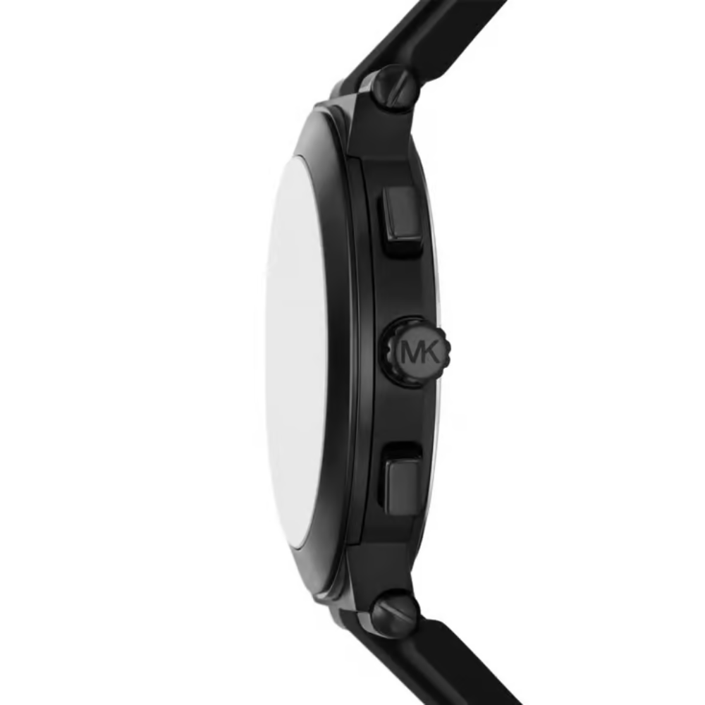 Michael Kors Billie Black Dial Men's Chronograph Silicone Watch MK9285