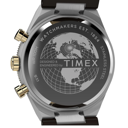 Timex Q Round Black Dial Men's Watch TW2Y56000IK