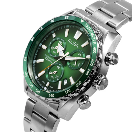 ALBA Green Dial Men's Watch AX7007X1