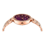 Timex Classic Purple Dial Women Watch TWEL18726