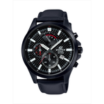 Casio Black Leather Strap Men's Watch EFV-530BL-1AV | 10548370