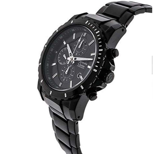 Alexandre Christie Chronograph Black Men's Watch 6141MCBIPBA