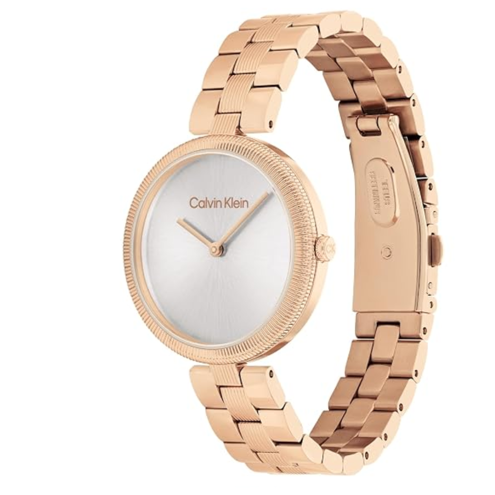 Calvin Klein Gleam Grey Dial Women's Analog Stainless Steel Watch 25100013