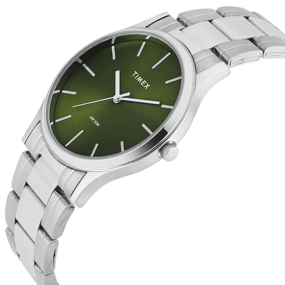 Timex Trendline Green Dial Men's Watch TW000R474