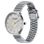 Sonata Poze White Dial Women's Watch SP80093SM01